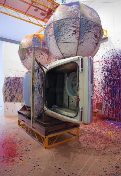 Richard Jackson. Aint Painting a Pain museum villa stuck Richard Jackson. Aint Painting a Pain museum villa stuck