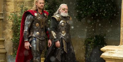 Thor - The Dark Kingdom Chris Hemsworth und Sir Anthony Hopkins