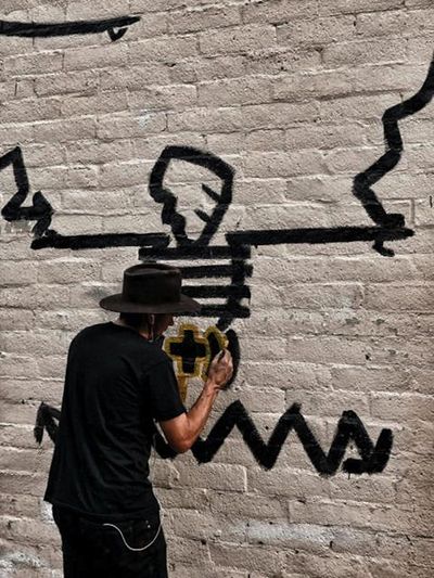 Danny Minnick Wall Painting by Rodney Church