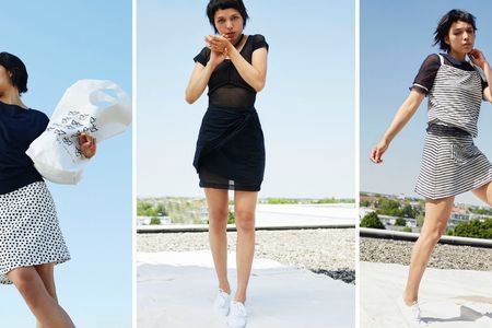 Mit den wunderschoenen, femininen Kleidern und Roecken startet das Eco Fashion label greentee in den Sommer 2018