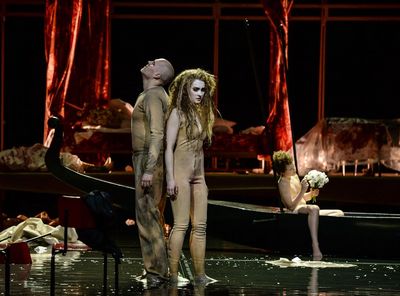 Nikola Hillebrand in Poppea am Nationaltheaters Mannheim