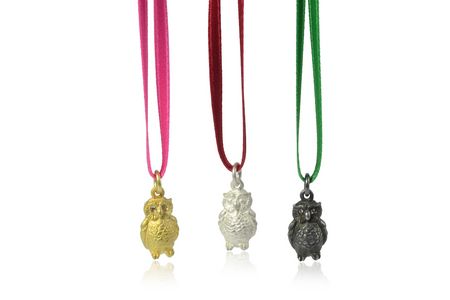 Stil Tier Schmuck Daniel Hiller Anhaenger Eule