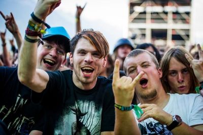 Fans auf dem Greenfield Festival