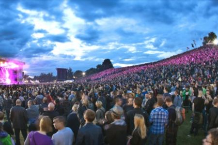 Das Fest ist eine Open-Air-Veranstaltung in Karlsruhe