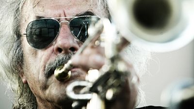 Der Großmeister des italienischen Jazz, der Trompeter Enrico Rava gibt im September 2013 in der Philharmonie Essen ein Konzert