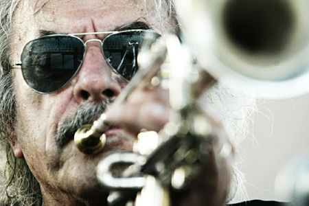 Der Großmeister des italienischen Jazz, der Trompeter Enrico Rava gibt im September 2013 in der Philharmonie Essen ein Konzert