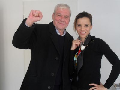 Michaela Boland und Terri Hooley