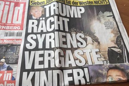 Wladimir Putin betrachtet die US Luftangriffe auf Syrien als Aggressionsakt gegen einen souveraenen Staat
