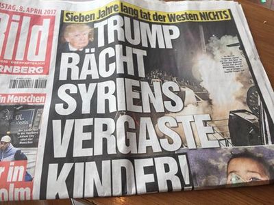 Wladimir Putin betrachtet die US Luftangriffe auf Syrien als Aggressionsakt gegen einen souveraenen Staat