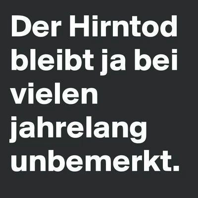 Gemeinsames Dichten regt die Hirnzellen an und verhindert garantiert den Hirntod