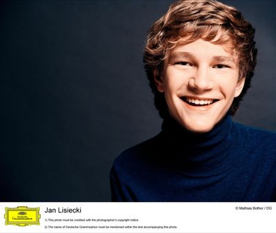 Jan Lisiecki gibt Konzert in Bregenz