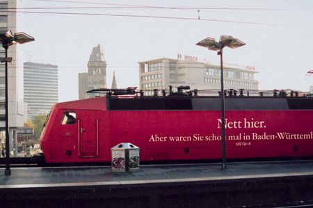 BaWue-Kampagne Anfang der 2000er entstand der Claim für die Außenwerbung