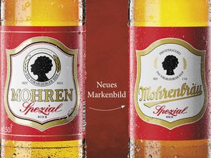 Mohrenbräu präsentiert sein neues Logo Mohrenbräu präsentiert sein neues Logo