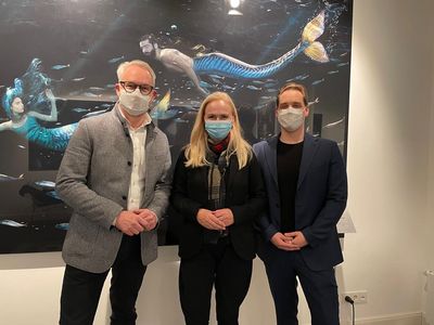 Frank Oelschläger, Gaby Fey, Nico Overkott