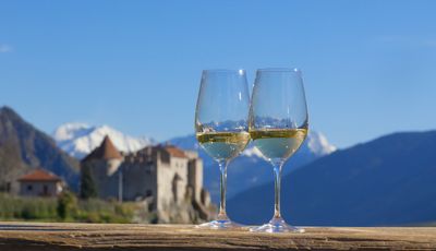 Essen und Trinken Vinschgau Wein