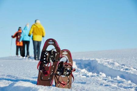 Nicht nur fuer Besucher des Schneeschuh-Festivals in Oberstaufen bietet das Hotel Allgaeu Sonne passende Uebernachtungsmoeglichkeiten