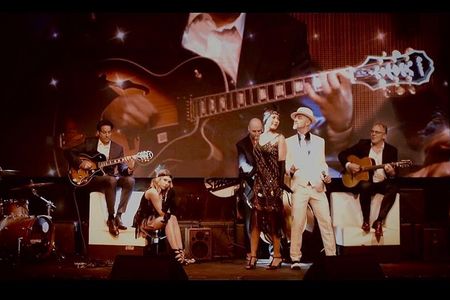 Musiker, Tänzer und Gitarrist André Krengel
