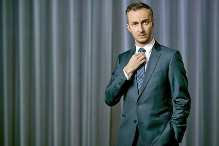 ZDF-Satiriker Jan Boehmermann hat auf der Netzkonferenz re:publica fuer eine antipopulistische Troll-Armee geworben