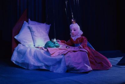 Kein Quak Müllers Marionetten-Theater spielt Der Froschkönig