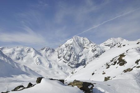 Ganz schoen hoch hier auf der Koenigsspitze