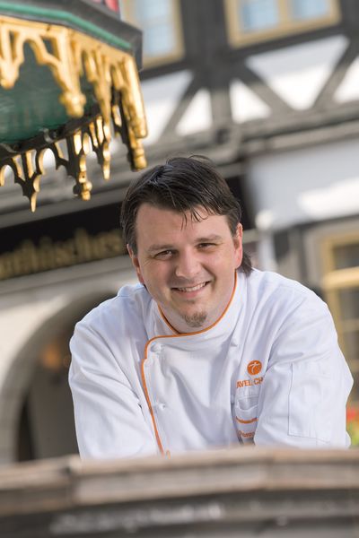 Essen und Trinken Kuechenchef Ronny Kallmeyer