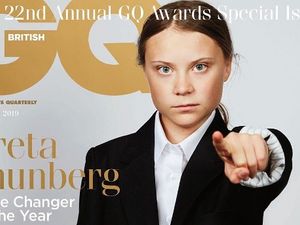 Greta Thunberg auf dem Cover Die britische GQ widmet ihre naechste Ausgabe der Klimaaktivistin Greta Thunberg auf dem Cover Die britische GQ widmet ihre naechste Ausgabe der Klimaaktivistin