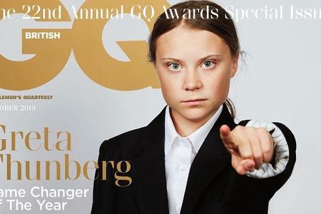 Greta Thunberg auf dem Cover Die britische GQ widmet ihre naechste Ausgabe der Klimaaktivistin