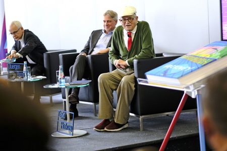 Heinrich Riethmüller, Jürgen Boos, David Hockney auf der Frankfurter Buchmesse