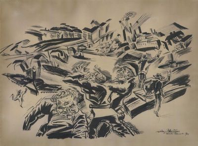 Ludwig Meidnerin expressionismus ausstellung dresden