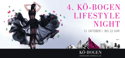 Shoppingparty in Duesseldorf Die Koe-Bogen Lifestyle Night 2017