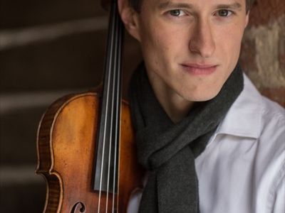 Geiger Josef Spacek gibt Konzert in Essen