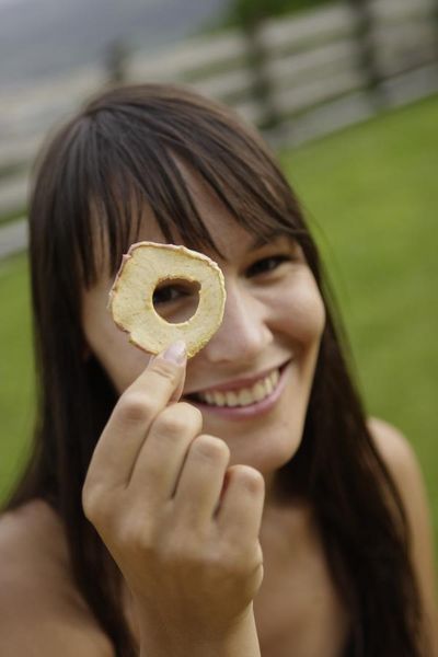 Die Bauern in Suedtirol machen aus den reichhaltigen Fruechten in kleinen Manufakturen koestliche Trockenfruechte die man unbedingt probieren muß