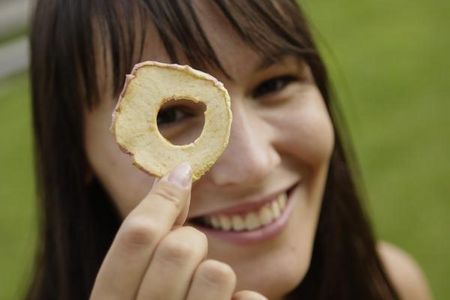 Die Bauern in Suedtirol machen aus den reichhaltigen Fruechten in kleinen Manufakturen koestliche Trockenfruechte die man unbedingt probieren muß