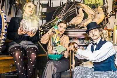 Die Band Bartomuk macht Antonia Dering mit ihrem vielfaeltigen Anspruch besonders gluecklich.