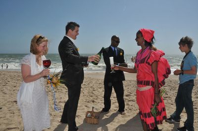 Hochzeit Atlantik Namibia