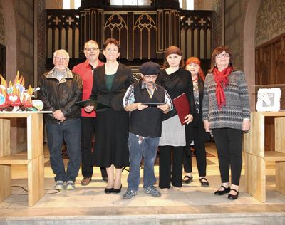 Barbara Rapp wird mit evangelischen Kunstpreis der Johanneskirche Klagenfurt