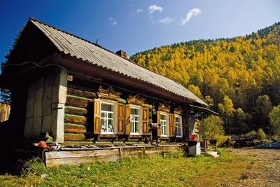 Reisen Weltwunderreise Sibirien Holzhuette Reisen Weltwunderreise Sibirien Holzhuette