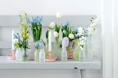 Stil Blumen Hyazinthen Tulpen Narzissen Stil Blumen Hyazinthen Tulpen Narzissen