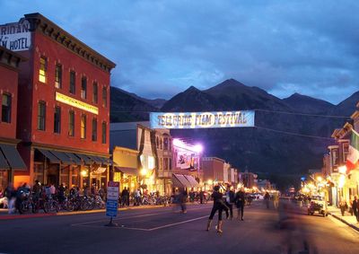 Die Main Street in Telluride zur Festivalzeit