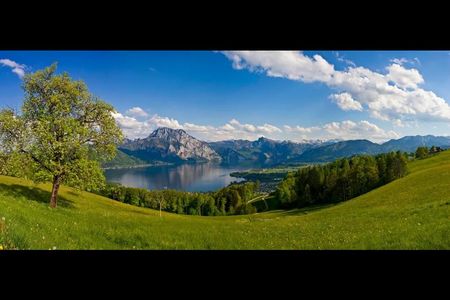 Auf Hauser Exkursionens Zehn-Seen-Rundfahrt durchs österreichische Salzkammergut absolvieren Radler etwa 365 Kilometer Strecke in einer Woche, auf Wunsch auch mit dem E-Bike