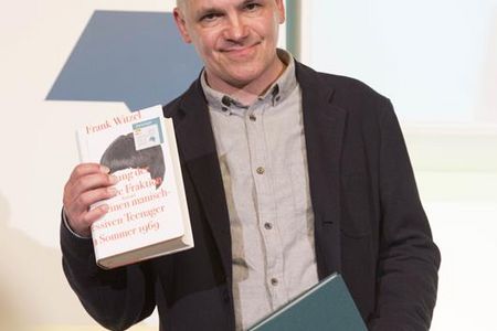 Frank Witzel erhaelt den Deutschen Buchpreis 2015