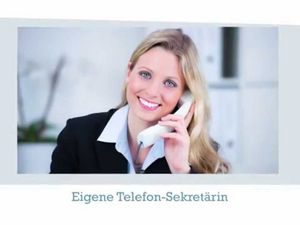 Eine Sekretärin ist eine wichtige Person am Arbeitsplatz Eine Sekretärin ist eine wichtige Person am Arbeitsplatz