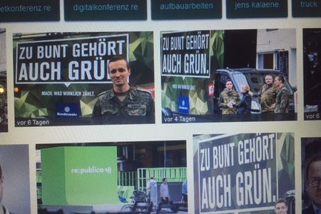 Das Verteidigungsministerium ist sicher. Die umstrittene PR-Aktion der Bundeswehr auf der Re Publica sei gelungen