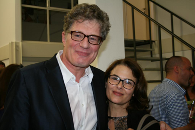 Roger Willemsen mit Barbara Auer in der Horbach Stiftung