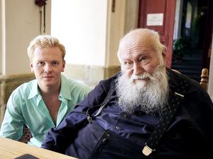 Leon Löwentraut und Hermann Nitsch