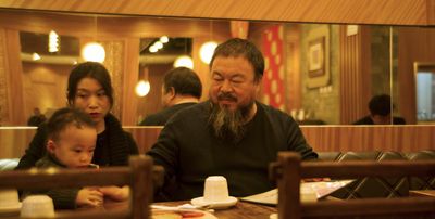 Ai-Weiwei mit seiner Familie Ai-Weiwei mit seiner Familie