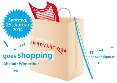 Anlaesslich des Jubilaeumsjahres Winterthur 750 gibt es einen musikalischen Einkaufsbummel