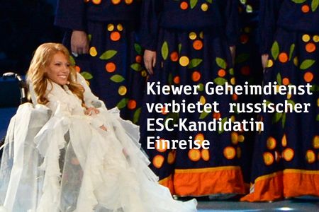 Die russische Saengerin Julia Samoilowa wollte Kiew in Brand setzen