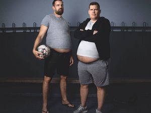 Hoechste Zeit Sport zu treiben, finden Raphael Brinkert und Christoph Metzelder