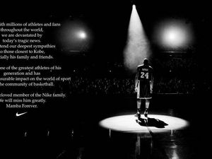 Mit diesem Abschiedsmotiv reagierte Nike auf den Tod des 41-jaehrigen Kobe Bryant Mit diesem Abschiedsmotiv reagierte Nike auf den Tod des 41-jaehrigen Kobe Bryant